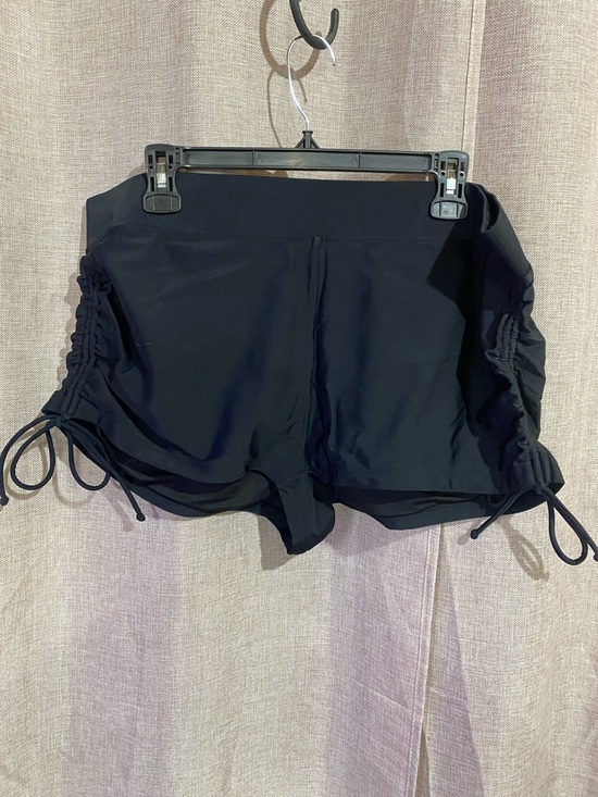 Old Navy Other - Old Navy Black Ruched Side Swim Shorts